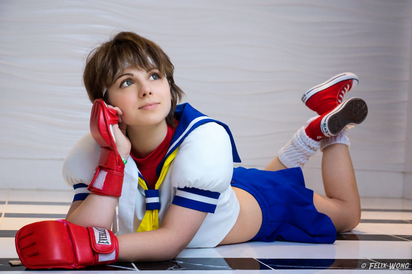 best of Street fighter playhome sakura cosplay